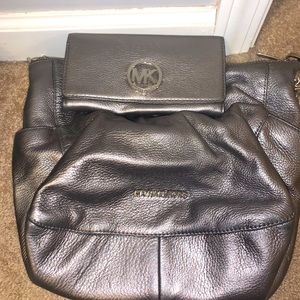 Michael Kors purse and (WALLET)